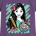 thumbnail image 3 of Disney - Mulan Sketch - Toddler & Youth Girls Short Sleeve Graphic T-Shirt, 3 of 5