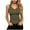 Army Green, variant on Summer Tank Tops for Women - Racerback Basic Athletic Fit V Neck Ribbed Slim Sleeveless Tops for Layering or Daily Fashion Trendy Style,Camel 5XL