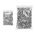 thumbnail image 1 of HAHDAXIA 1000pcs Grommets 1/2 Inch (12mm) Washers and Grommets Kit for Grommet Tool, Banner & Posters Metal Grommets Eyelets for Fabric Clothes Leather Belt Punching, 1 of 7
