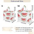 thumbnail image 2 of FORMRS Womens Corduroy Tote Bag Crossbody Shoulder Handbag with Pocket, Watermelon Pattern, 2 of 7