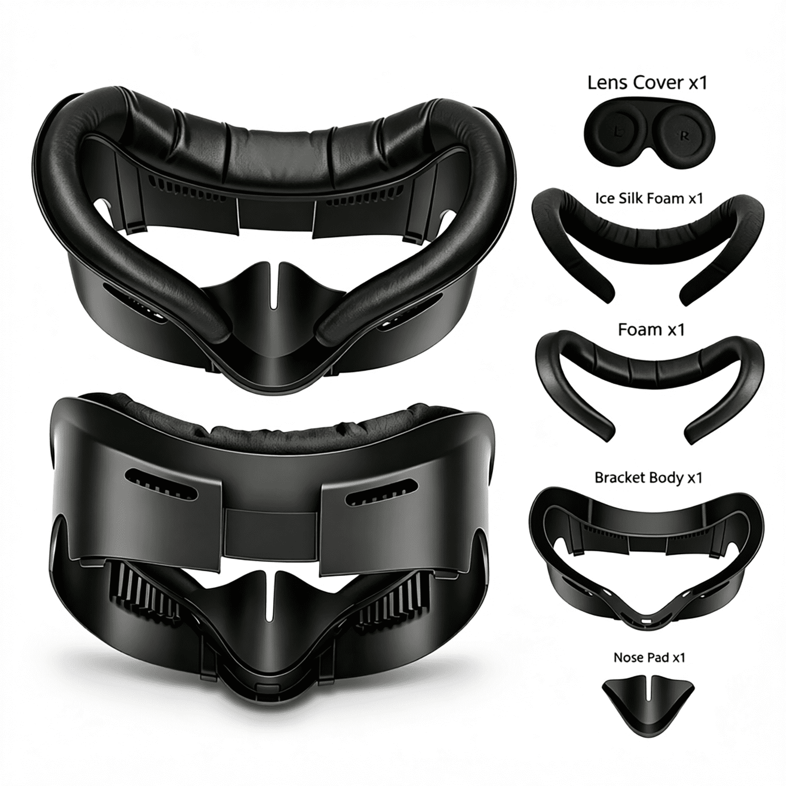 Quest 2 (Oculus) Fit Pack with Facial Interfaces & Light Blockers