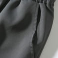 thumbnail image 7 of Juslio Fashion Men Pants with Pockets Relaxed Fit Drawstring Elastic Waist Workout Cargo Pants XXL, 7 of 7