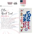 thumbnail image 4 of Toalla Franco Looney Tunes Team USA, 152x76 cm, algodón, 4 of 8