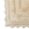 thumbnail image 5 of TreeWool, Cotton Bath Rugs with Crochet Border, Reversible Rectangle (17" x 24", Beige, 2-Pack), 5 of 7