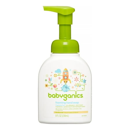 UPC 813277010180 product image for Babyganics Foaming Hand Soap, Fragrance Free, 8.45 Fl Oz | upcitemdb.com