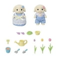 thumbnail image 5 of Calico Critters Blossoming Garden Set – Flora Rabbit Sister & Brother, ensemble de jeu pour maison de poupée avec figurines et accessoires, 5 of 5