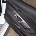 thumbnail image 2 of TINKI Soft Carbon Fiber Window Lift Switch Trim Cover Fit for Chevrolet Corvette Z06 Z51 C8 2020-2023, Window Lift Switch Panel Decoration Frame Trim Sticker,for Coupe, 2 of 10