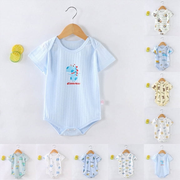 Baby Boys Girls Ruffle Sleeves Bodysuit Infant Top Jumpsuit 6-12 Months 12-24 Months 2t 3t 4t 5t 6t 7t 8t 9t Children 12-18 Months