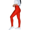 thumbnail image 3 of American Apparel Women's Nylon Tricot Leggings, Poppy, Small, 3 of 6