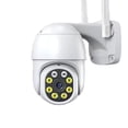 thumbnail image 1 of Cámara de seguridad WiFi para exteriores de 360 ° con detección humana AI, cámara de seguridad 1080P con seguimiento automático, visión nocturna en color, detección de movimiento kaili Sencillez, 1 of 4