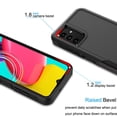 thumbnail image 3 of Tiflook For Samsung Galaxy A14 5G Case SM-A146 [Military Grade Drop Tested] Non Slip Textured Dual Layer Hard Protective Cover - Black, 3 of 7