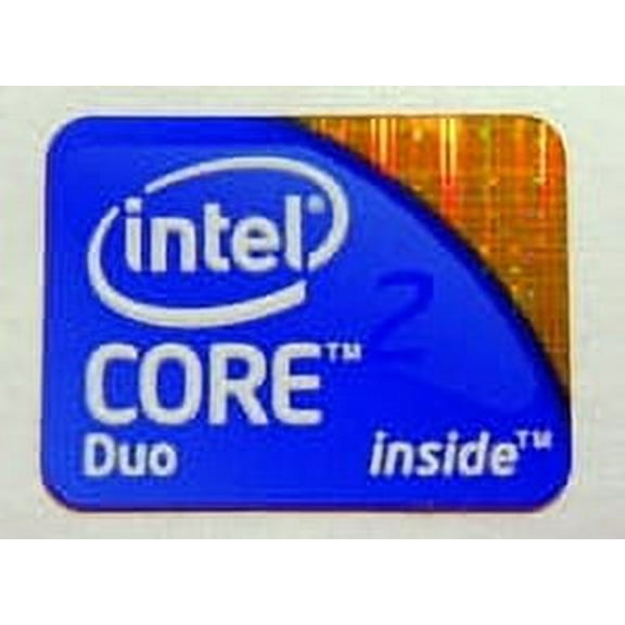 Intel Core 2 Duo Inside Sticker 18 x 24.5mm / 11/16" x 1" [199]