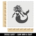 thumbnail image 2 of Beautiful Mythological Mermaid DIY Cookie Wall Craft Stencil - 7.0 Inch, 2 of 5