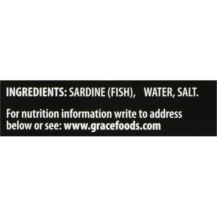 (Pack of 50) Grace Sardines in Water 3.74 oz