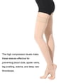 thumbnail image 3 of Full Leg Compression Sleeves, Anti Slip Reduce Swelling Hamstring Compression Sleeve Breathable Elastic  for Thigh Knee Calf, 3 of 7