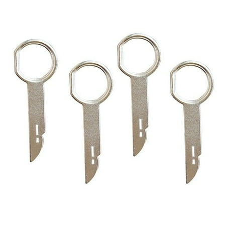 

Metal Car Radio Removal Tool Release Keys Extraction Kit for Ford for Mercedes