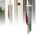 thumbnail image 2 of Large Outdoor Wind Chimes with Deep Soothing Tones, Handcrafted Aluminum Windchimes for Garden Patio Balcony, Memorial Gift for Mom Women Grandma Neighbors, 2 of 6