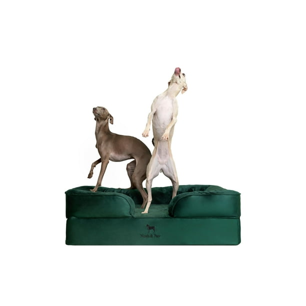 Cama grande para perros NOAH & PAW, 89 x 64 x 28 cm, refrigeración ortopédica