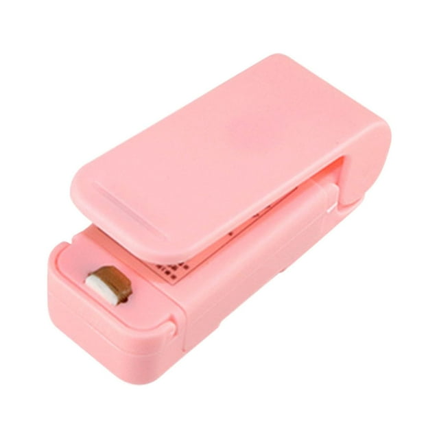 Xihbxyly Mini Sellador de Alimentos, Sellador Portátil de Bolsas de Plástico, Conservación Hermética de La Frescura, Fácil de Usar, Almacenamiento En La Cocina Del Hogar, Práctico Fondo Magnético, Ta