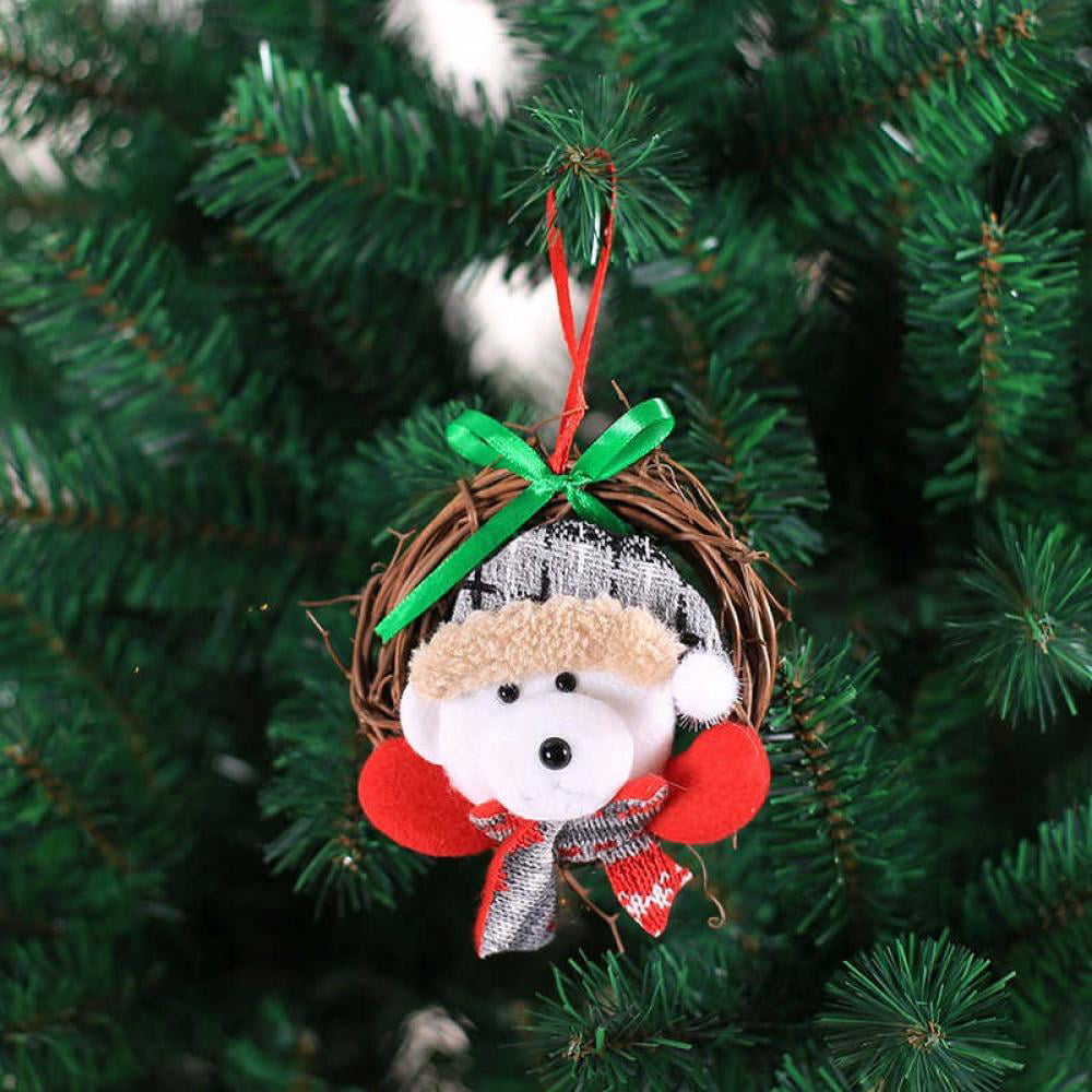 Details about   Merry Christmas Doll Pendant Xmas Tree Hanging Ornament Party Decoration