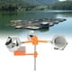 thumbnail image 1 of Disuasivo de Pájaro Solar, 360 de Sonido Solar de Luz Solar Repelente de Aves de Aves de Aves de Altavoces Incorporadas A Prueba de Lluvia Gran Volumen para ferrocararril, 1 of 7