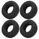 thumbnail image 2 of 4 Uds Micro neumáticos de oruga rueda de goma suave pieza de actualización para Axial SCX24 1/24 RC accesorios de coche tipo B, 2 of 8