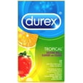 thumbnail image 5 of Durex Tropical Flavors Flavored Premium Condoms, 12 ct (Pack of 3), 5 of 5