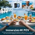 thumbnail image 4 of SJCAM C110 4K Ultra HD Action Camera, EIS Stabilization, Waterproof 30M, 125° Wide Angle, Body Camera with Helmet/Chest Mount, Built-in WiFi & Microphone, 15MP Photo, Vlogging Camera(Entry-Level), 4 of 10