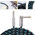 thumbnail image 3 of Audio Cable 6.35mm Stereo Audio Cable Professional Cable for Electric Guitar, 3 of 8