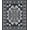 Black, Pattern 3, variant on Flatwoven High Traffic Area Rug, Artistic Black Aesthetic, Non Slip, Stain Resistant, Washable Area Rugs for Living Room, Bedroom(Black, 4X6)