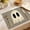 B, variant on Orangide Halloween Decorations Ghost Placemat Cute Spooky Stain Linen Dining Mat for Halloween Themed Home Restaurant Kitchen Table Decor for Fall