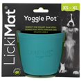 thumbnail image 1 of Dispensador de Goma LickiMat Yoggie Pot Verde Enriquecimiento para Todos los Tamaños de Perros y Ali, 1 of 6