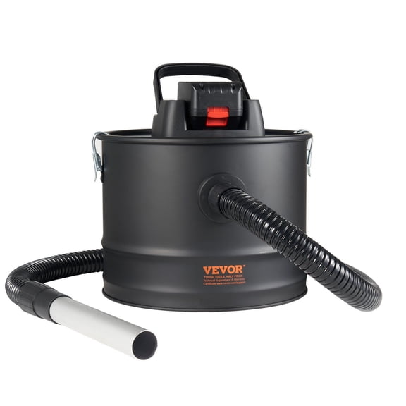 STAWAY Cordless Ash Vacuum Cleaner - 10KPA Suction for Fireplaces & BBQ Grills, HEPA Filtration, 15L Capacity, Lightweight & Portable for Indoor/Outdoor Use