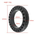 thumbnail image 2 of Kairuite 8.5x2 inch Solid Rubber Tire 50/75-6.1 Scooter Tire for Xiaomi for M365 Bule, 2 of 7