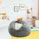 thumbnail image 1 of 1 funda para silla grande circular suave y esponjosa, cómoda funda de terciopelo para sofá, para sala de estar, dormitorio, oficina, decoración del hogar, SOLO funda, SIN RELLENO, 180 cm x 90 cm., 1 of 5