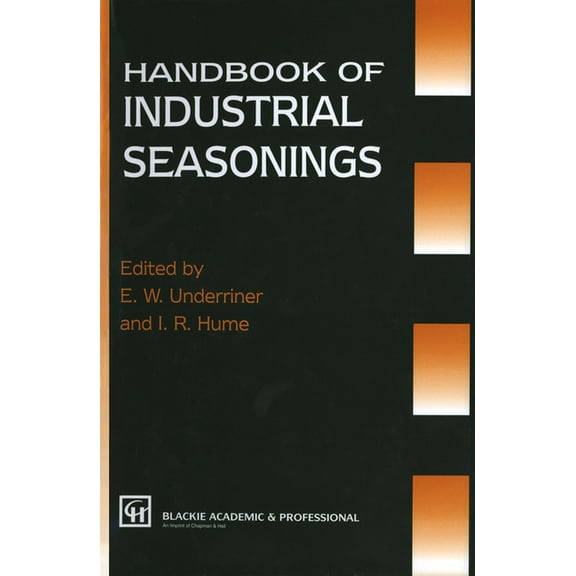 Handbook of Industrial Seasonings (C&h), (Hardcover)