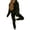 Army Green-RongHuan women outfits sets, variant on RongHuan Velour Tracksuit Womens 2 Piece Tracksuits Fall Winter Long Sleeve Hoodie with Elastic Waist Jogger Pants