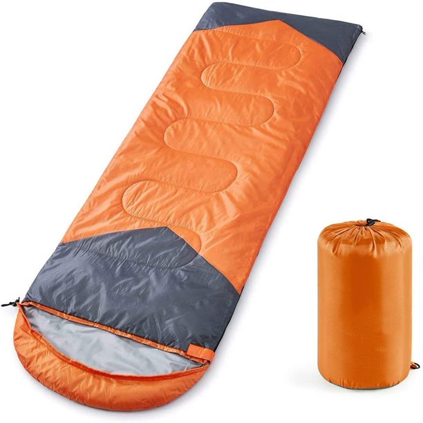 QUADEND Camping Sleeping Bag 3 Season Warm & Cool Weather Summer