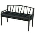 thumbnail image 5 of Gymax Outdoor Indoor Bench Cushion Patio Chair Cushion 52'' x 19.5'' x 6'' Black, 5 of 5