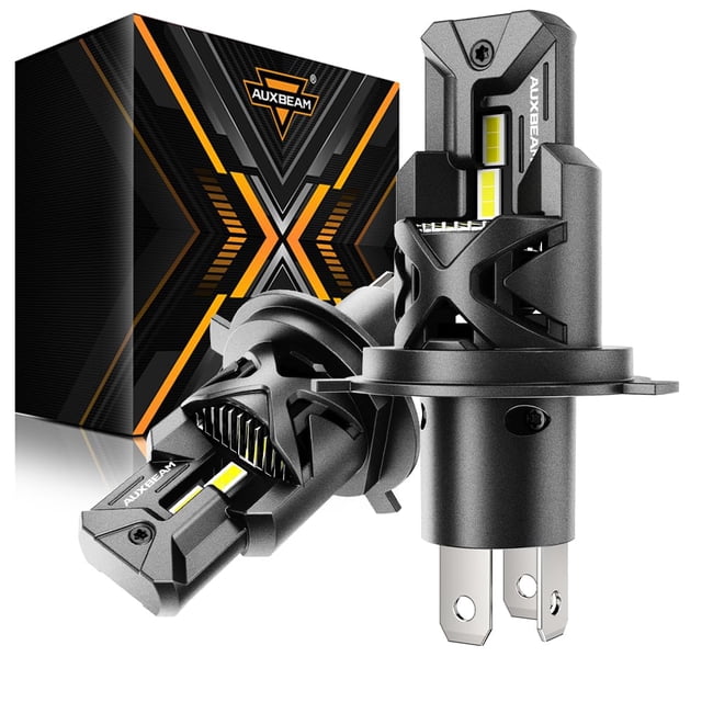 Bombilla antiniebla Auxbeam H4 9003 24000 LM 6500 K, luz blanca fría
