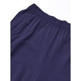 thumbnail image 5 of Hanes Mens X-Temp Jersey Pocket Pant, L, Navy, 5 of 5