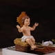 thumbnail image 3 of Decoraciones navideñas, adornos navideños, regalos navideños. Decoraciones navideñas con luz. Figura del Santo Niño sentado. Escultura de resina para escritorio. Estatua del personaje., 3 of 6
