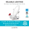 thumbnail image 2 of LUXRITE 6 Inch Ultra Thin LED Recessed Light with J-Box, 12W, Color Temperature Selectable 2700K | 3000K | 3500K | 4000K | 5000K, Dimmable Wafer Light, 1000 Lumens,, 2 of 9