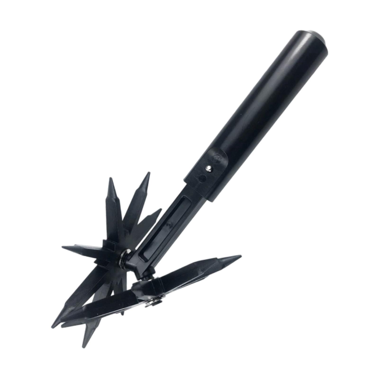 Bothyi Rotary Cultivator Tool Manual Gardening Tool for Soil Mixing Reseeding Grass