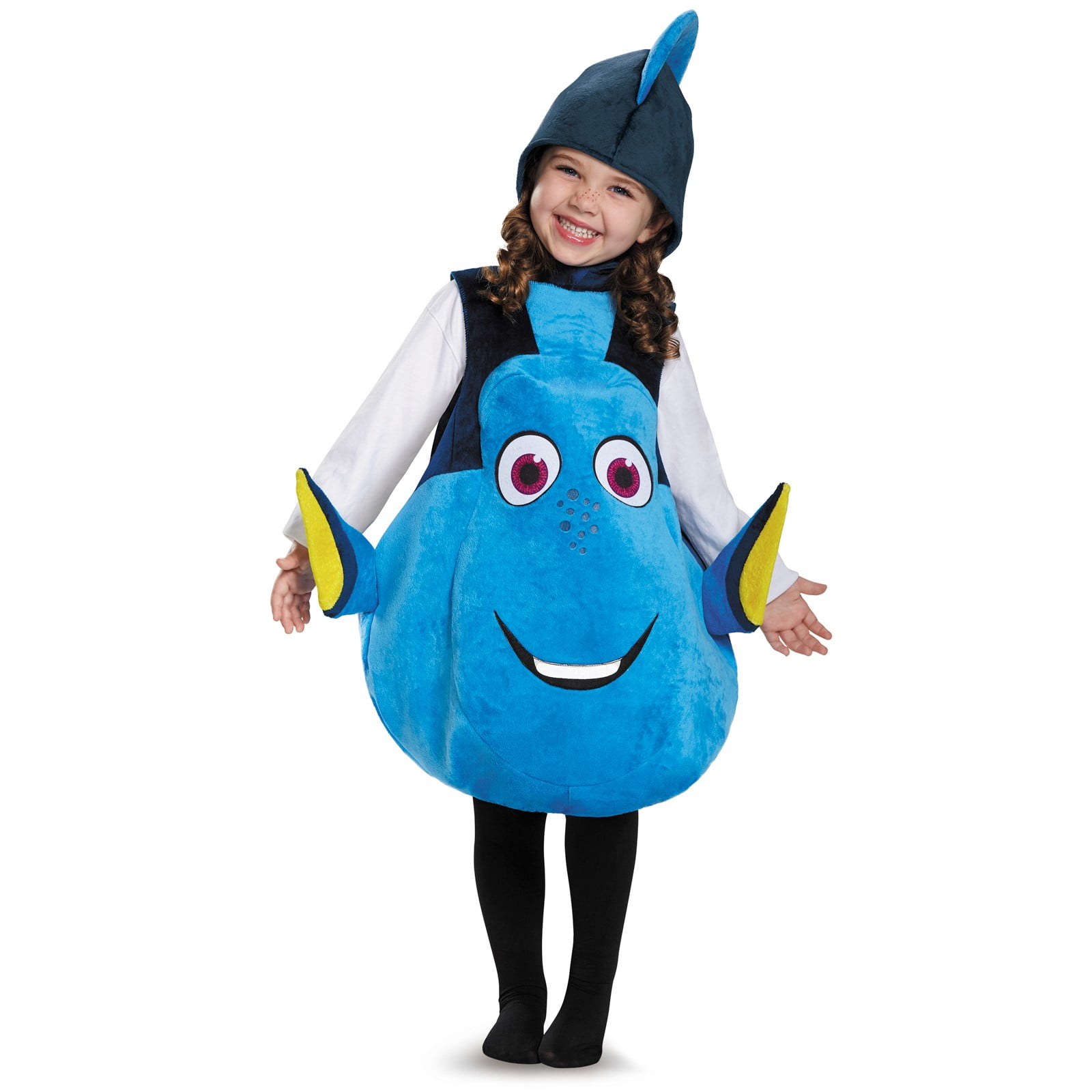 Disguise Dory Deluxe Girl's Halloween Fancy-Dress Costume for Toddler, One  Size 