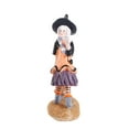 thumbnail image 2 of Halloween Decorations Witch Statue with Cauldron - Resin Figurine Desktop Ornament, Indoor Tabletop and Shelf Decor for Fall Parties, Home, Garden Display, 2 of 4
