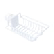 thumbnail image 2 of Soporte de almacenamiento Sunnimix para grifo ahorra espacio Estante de drenaje fregadero de cocina blanco, 2 of 6