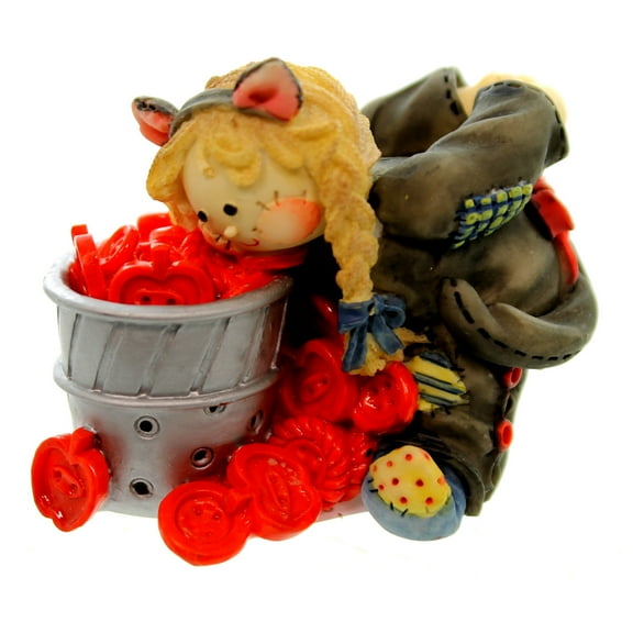 Halloween Bobbin For Apples Polyresin