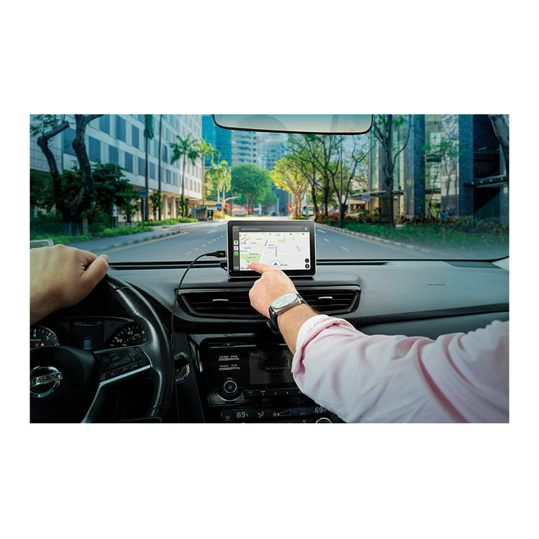 Car and Driver INTELLIDASH+ pantalla inteligente para tablero de auto con  Apple CarPlay y Android Auto, pantalla táctil IPS de 7 pulgadas,  reproductor