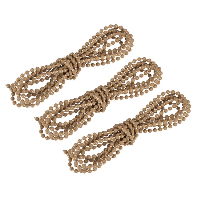 Persianas Cuenta Cadena Cordón, 2.62 Yardas 3uds Romana Vertical Rodillo Sombras para Ventana Cortina Persiana Repuesto Parte, Marrón Unique Bargains persianas enrollables para tratamiento de ventanas